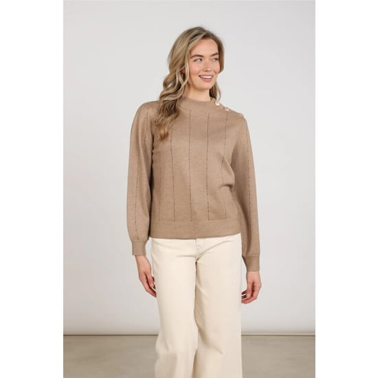 Nukus Nkf03085 60 molly pullover strass taupe - Image 1