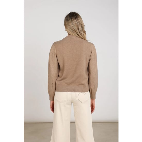 Nukus Nkf03085 60 molly pullover strass taupe - Image 3