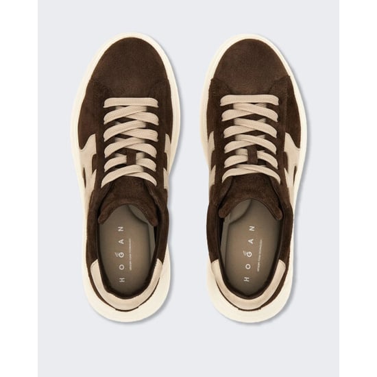 Hogan Dames sneaker rebel h562 allacciato h-white (2) - Image 4