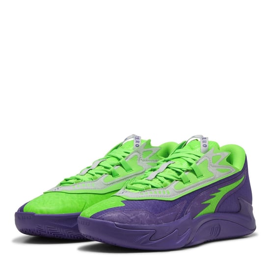 Men's Puma Scoot Zeros Ii Next Pro Basketball Trainers in Team Violet-F - Image 1