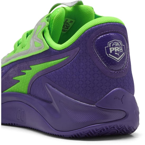 Men's Puma Scoot Zeros Ii Next Pro Basketball Trainers in Team Violet-F - Image 5