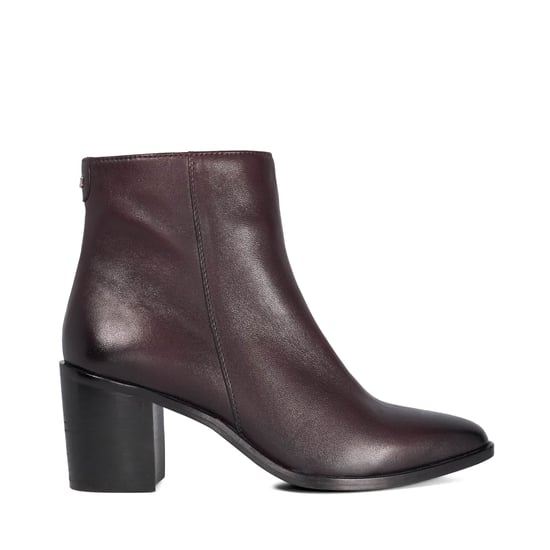 Dune Ladies Purl - Mid Height Block Heel Ankle Boots - Image 2