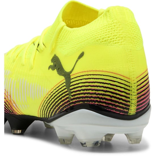 Puma Future 8 voetbalschoenen voor heren, geschikt voor stevige ondergrond (Geel/zwart) - Image 6