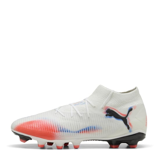 Puma Future 8 Pro voetbalschoenen voor heren, voor kunstgras (Wit, Zwart, Rood) - Image 2