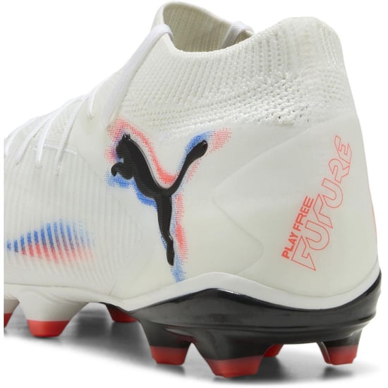 Puma Future 8 Pro voetbalschoenen voor heren, voor kunstgras (Wit, Zwart, Rood) - Image 5
