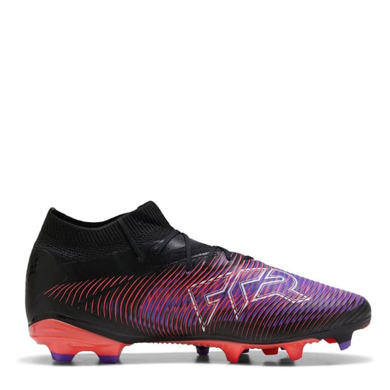Puma Future 8 Pro voetbalschoenen voor heren, voor kunstgras (Zwart/Paars) - Image 4