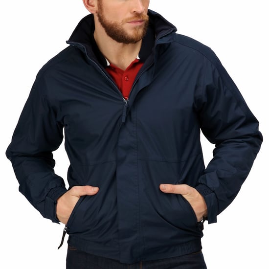 Regatta Professional Mens Dover Fleece Lined Waterproof Bomber Jacket Coat - Image 3