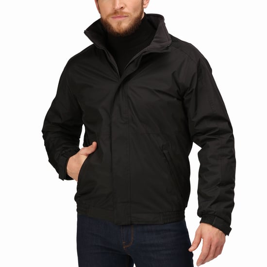 Regatta Professional Mens Dover Fleece Lined Waterproof Bomber Jacket Coat - Image 1