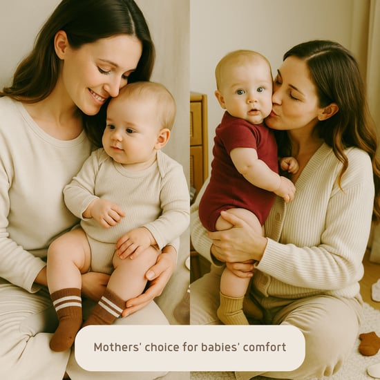 Bistyle Baby Grip Enkelsokken 6 Paar | Sokken van biologisch katoen voor pasgeborenen, baby's en peuters | Enkelsokken voor jongens en meisjes - Image 3