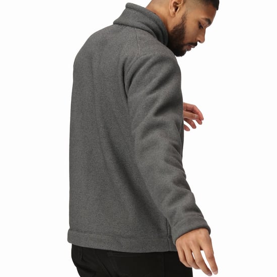 Regatta Mens Garrian II Full Zip Sherpa Lined Fleece Jacket - Image 2
