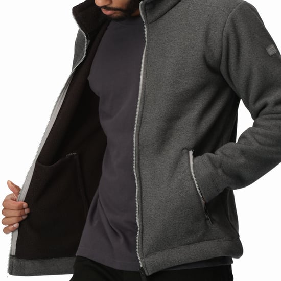 Regatta Mens Garrian II Full Zip Sherpa Lined Fleece Jacket - Image 4