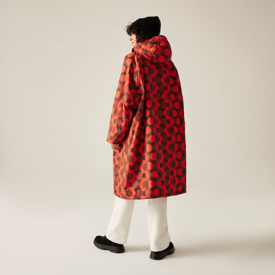 Regatta Womens Orla Kiely Bold Waterproof Fleece Lined Changing Robe - One Size - Image 2