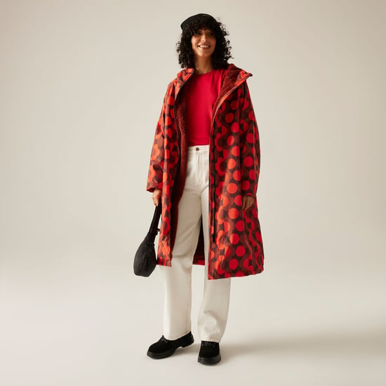 Regatta Womens Orla Kiely Bold Waterproof Fleece Lined Changing Robe - One Size - Image 3