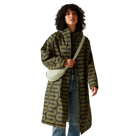 Regatta Womens Orla Kiely Bold Waterproof Fleece Lined Changing Robe - One Size - Image 1