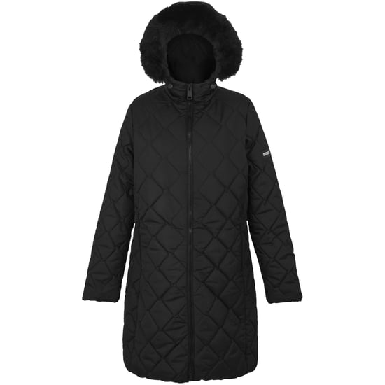 Regatta Womens Fritha III Insulated Faux Fur Hooded Parka Jacket Coat - Image 6