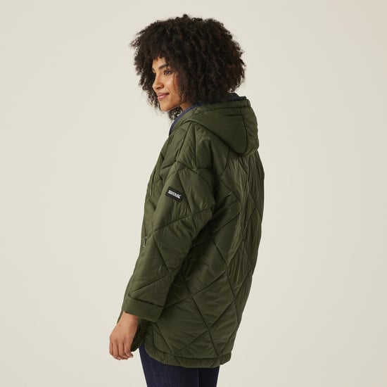 Regatta Womens Emilia Hooded Outdoor Warm Winter Padded Jacket Coat - Image 2