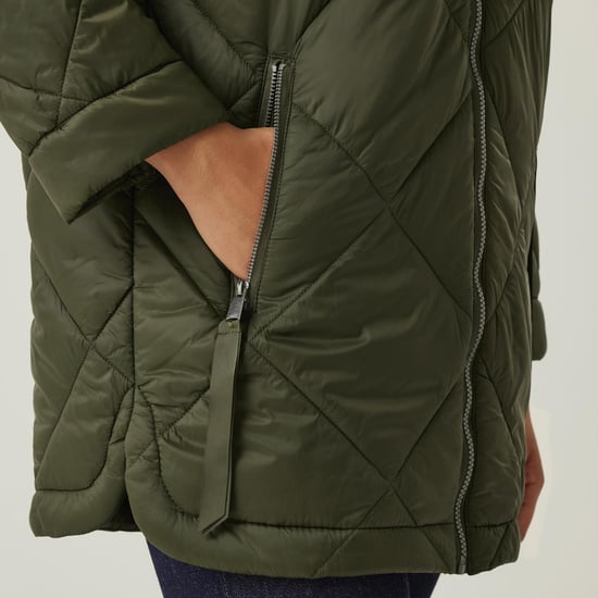 Regatta Womens Emilia Hooded Outdoor Warm Winter Padded Jacket Coat - Image 4
