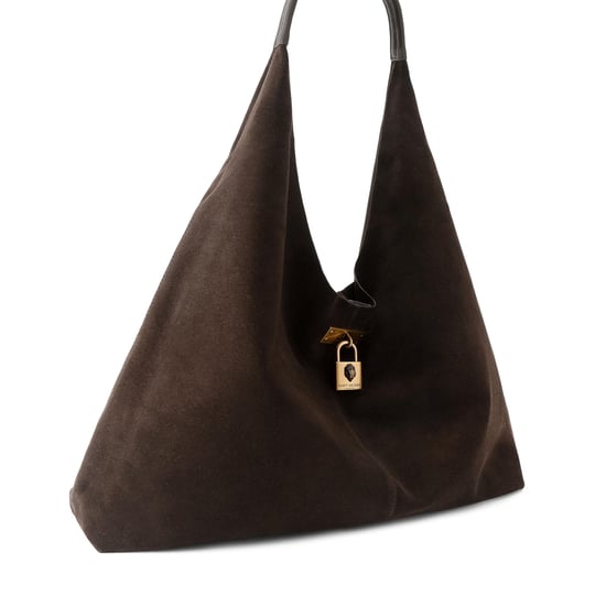Kurt Geiger London Suede Brixton Slouch Hobo Bag - Image 2