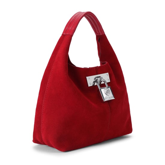 Kurt Geiger London Suede Mini Brixton Slouch Hobo Bag - Image 2
