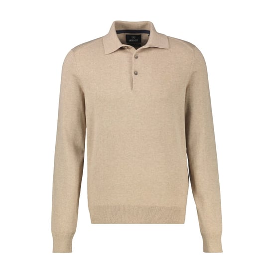 Lerros Heren polo 2695220 141 gravel melange - Image 1