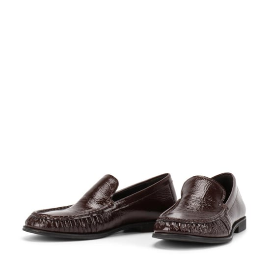 Vagabond Brandi chocolate loafers loafers dames - Image 3