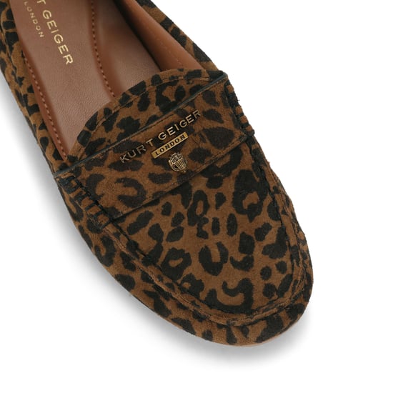 Kurt Geiger London Suede Greenwich Moccasin Loafers - Image 4