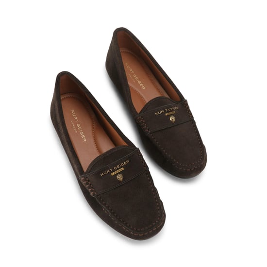 Kurt Geiger London Suede Greenwich Moccasin Loafers - Image 2