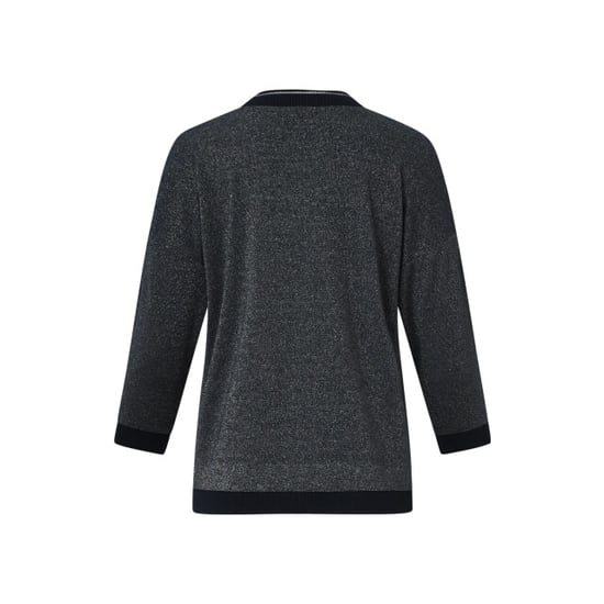 Smashed Lemon Damesmet lurex losvallende top | - Image 3