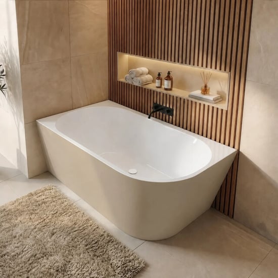 Badplaats Ligbad isia 170 x 78 x 60 cm – hoekbad – – rechts - Image 3