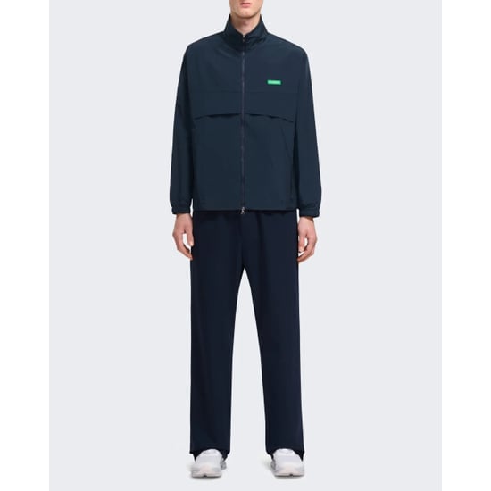 Flaneur Homme Heren badge track jacket met embleem - Image 5