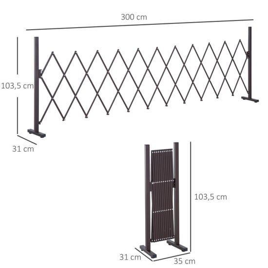 4goodz Flexibel hekwerk uitrekbaar van 52 405 cm aluminium - Image 6