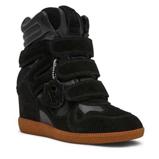 Steve Madden Mavis black suede hoge sneakers dames - Image 4