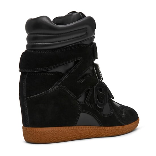 Steve Madden Mavis black suede hoge sneakers dames - Image 5