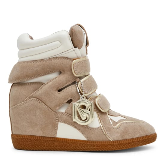 Steve Madden Mavis sand suede hoge sneakers dames - Image 1