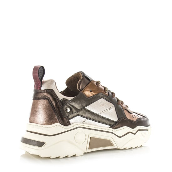 DWRS Label Pluto drk brown cipra lage sneakers dames - Image 4