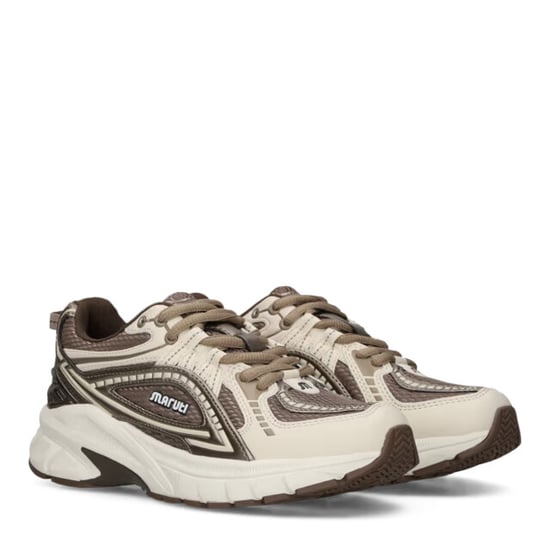 Maruti Nola leather off white almond lage sneakers dames - Image 2