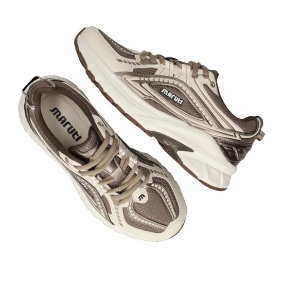 Maruti Nola leather off white almond lage sneakers dames - Image 3