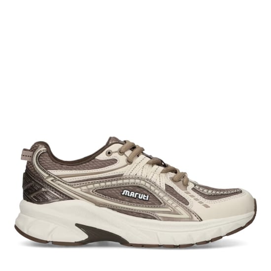Maruti Nola leather off white almond lage sneakers dames - Image 5
