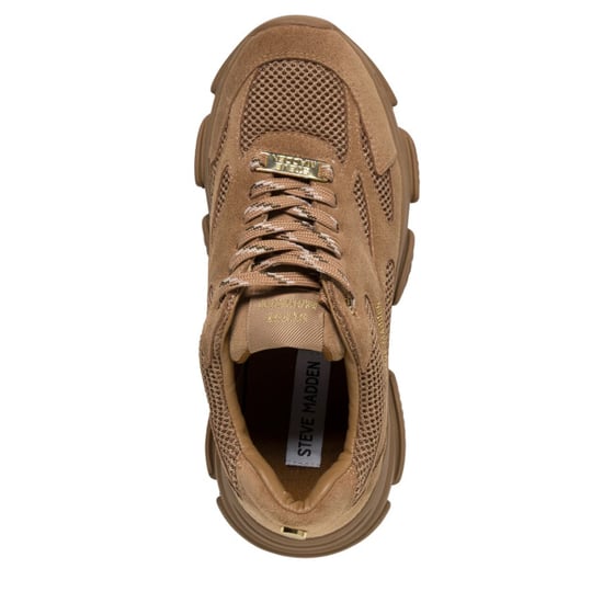 Steve Madden Front row tan tan lage sneakers dames - Image 5