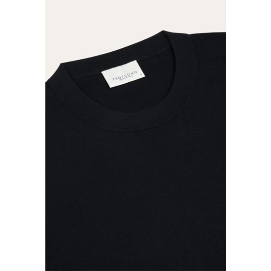 Profuomo Ppxt30005a t-shirt crew neck short sleeve navy - Image 2