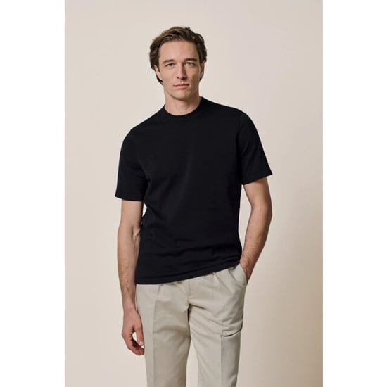 Profuomo Ppxt30005a t-shirt crew neck short sleeve navy - Image 3