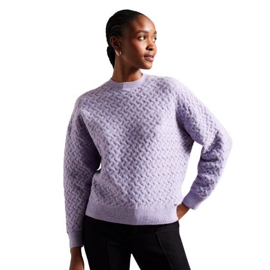 Ted Baker Wmk Morlea Horizontal Cable Relaxed Fit Jumper - Image 3