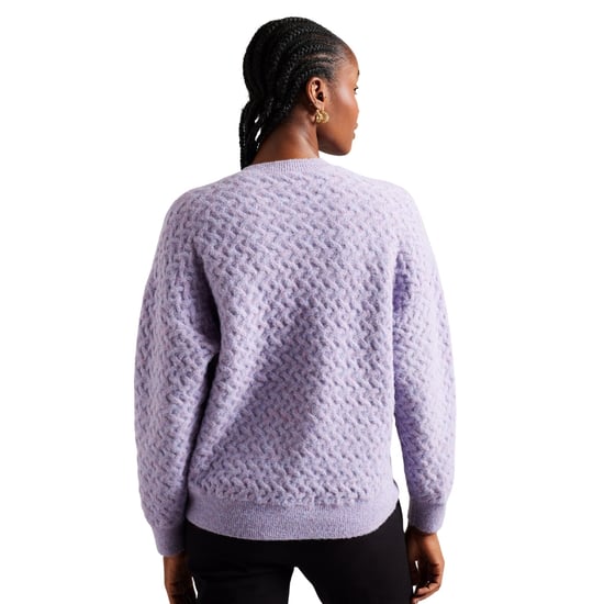 Ted Baker Wmk Morlea Horizontal Cable Relaxed Fit Jumper - Image 4