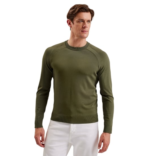 Ted Baker Mmk Maywo Ls Saddle Shoulder Crew Neck Jumper - Image 2