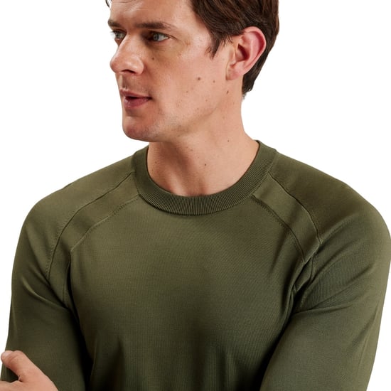 Ted Baker Mmk Maywo Ls Saddle Shoulder Crew Neck Jumper - Image 3