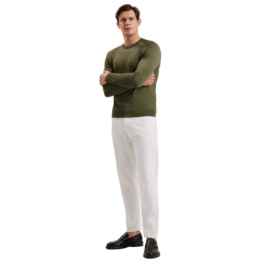 Ted Baker Mmk Maywo Ls Saddle Shoulder Crew Neck Jumper - Image 4