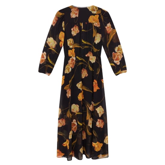 Ted Baker Mesh Top Midi Zwarte Jurk - Image 2
