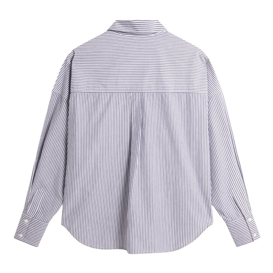Ted Baker Vinales Boyfriend Fit Striped Cotton Shirt - Image 2