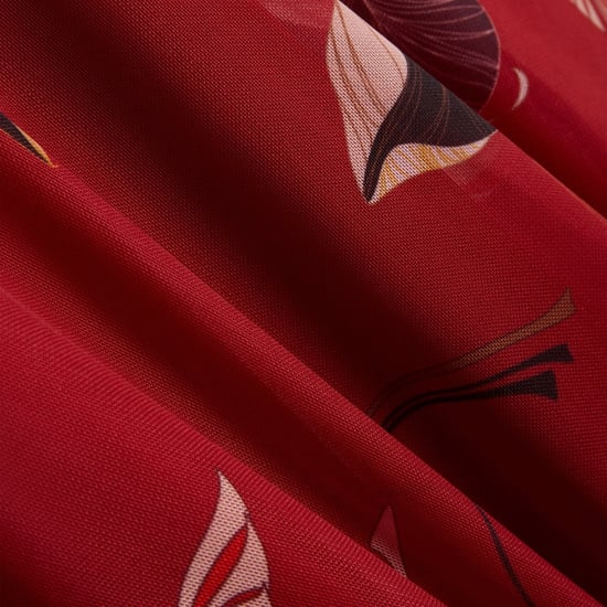 Ted Baker Mini-jurk Met Mesh En Geplooide Schouders, In Rood, In Skaterstijl - Image 4