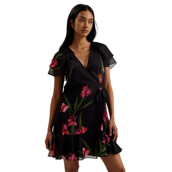 Ted Baker - Fascia - Svart Miniklänning Med Änglarm Och Omlott - Image 2